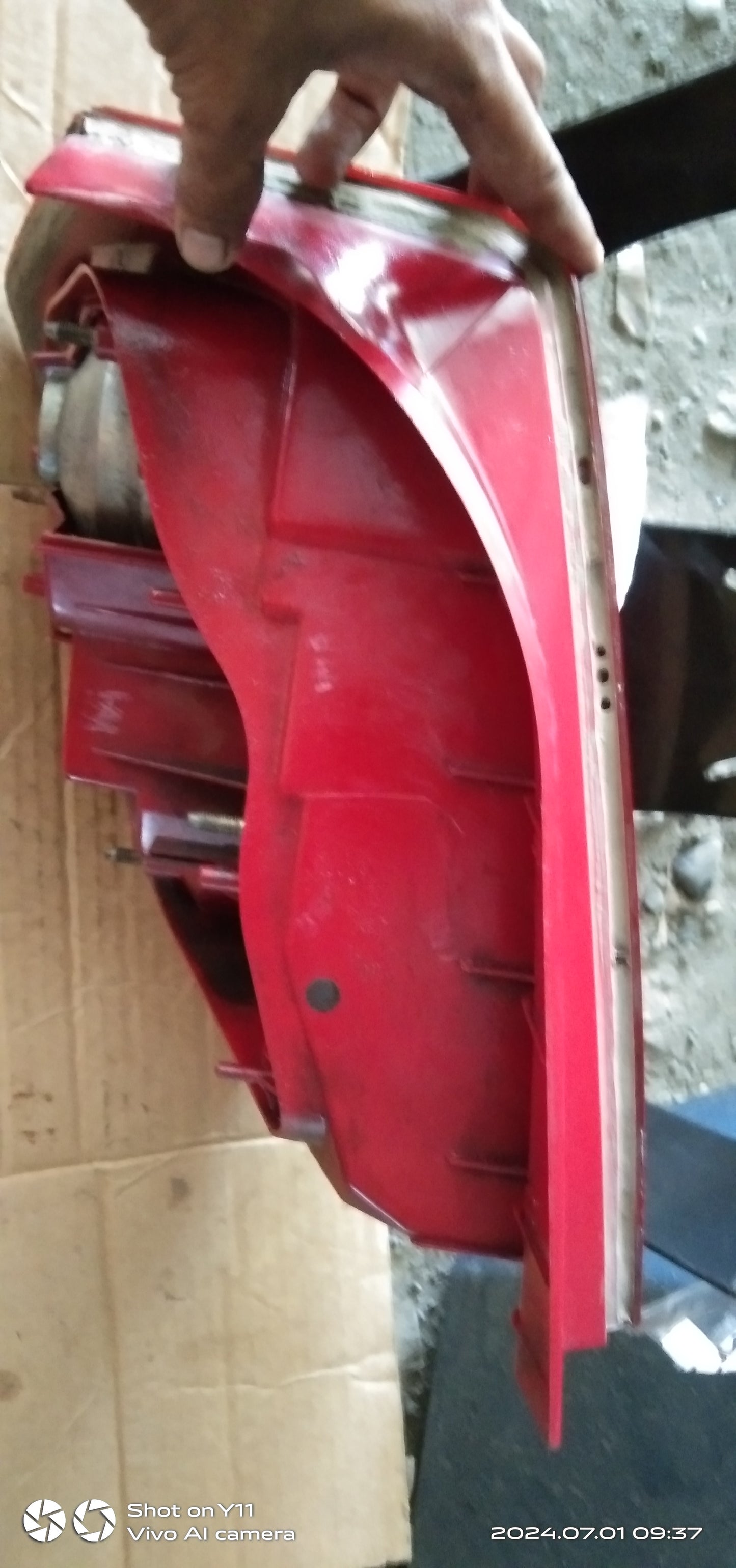 Optra Chevrolet Tail Light Without Bulb Driver Side