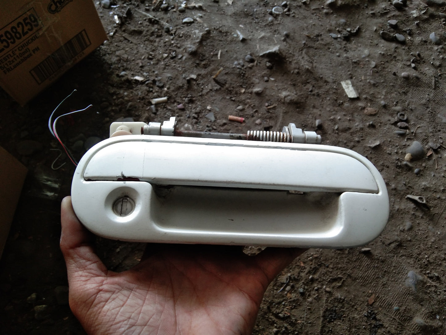 Honda Odyssey Outer Door Handle Front Passenger Side