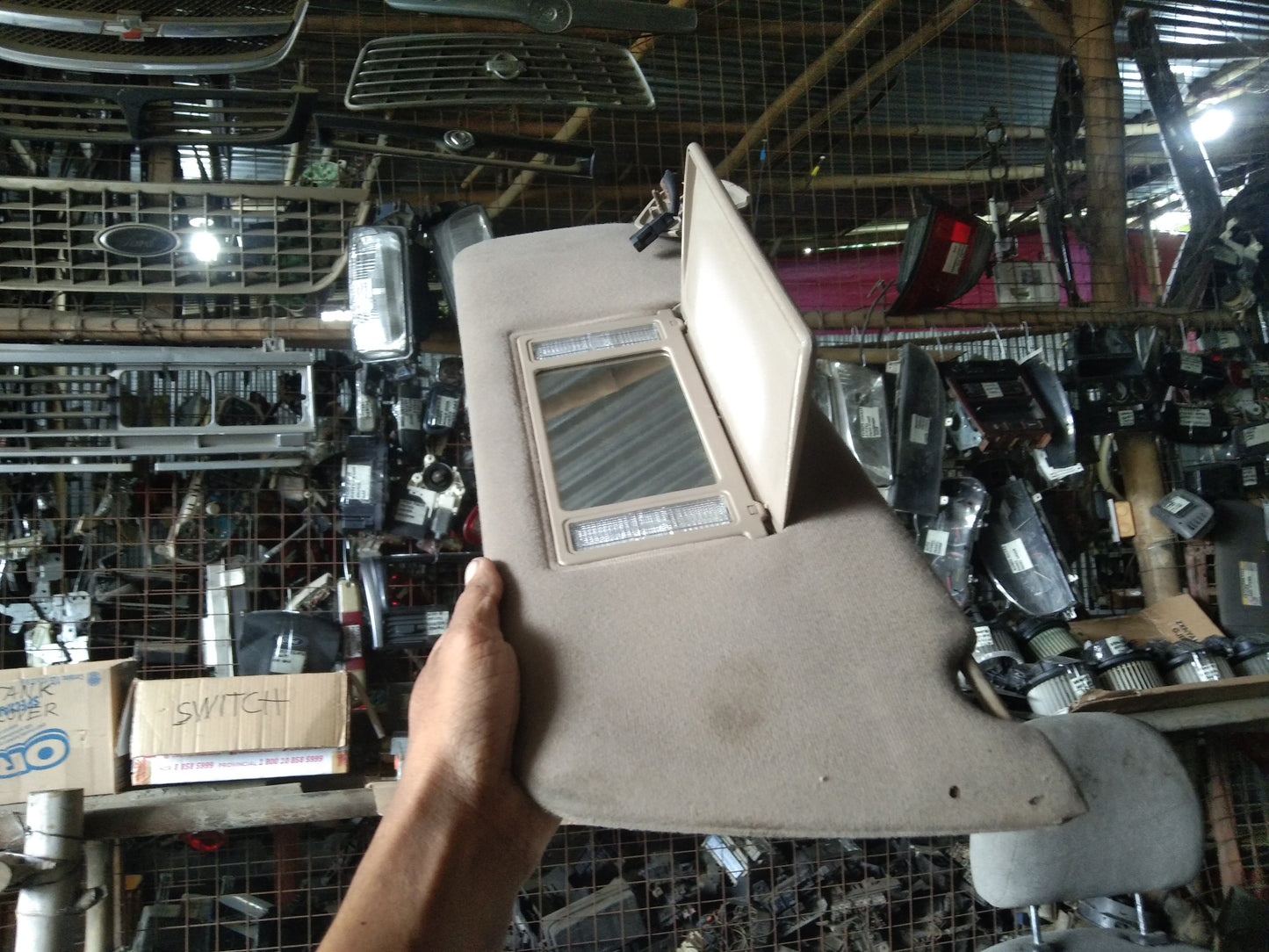 Expedition Sun Visor Passenger Side