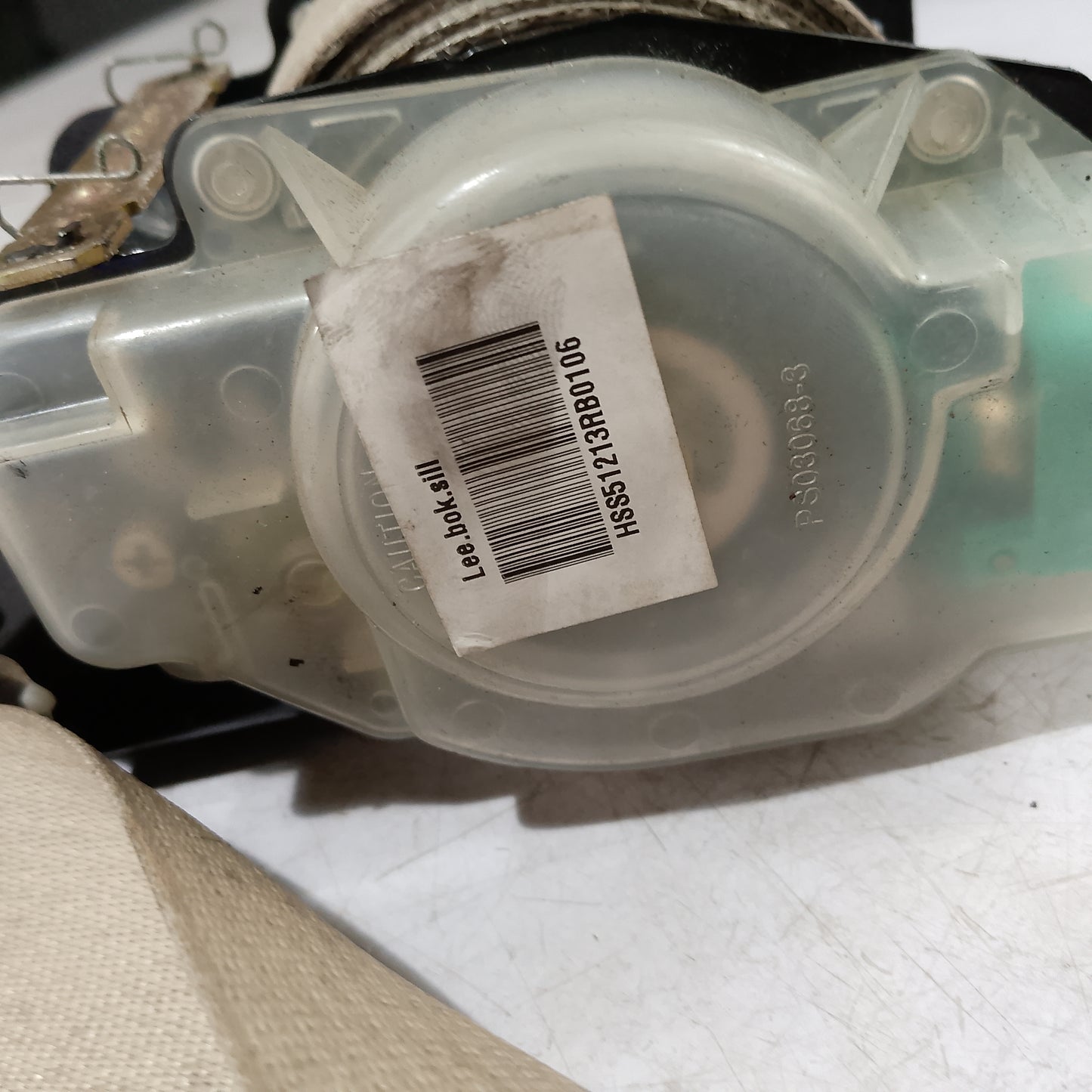 Seat Belt Retractor Assembly F/D/S | Tucson