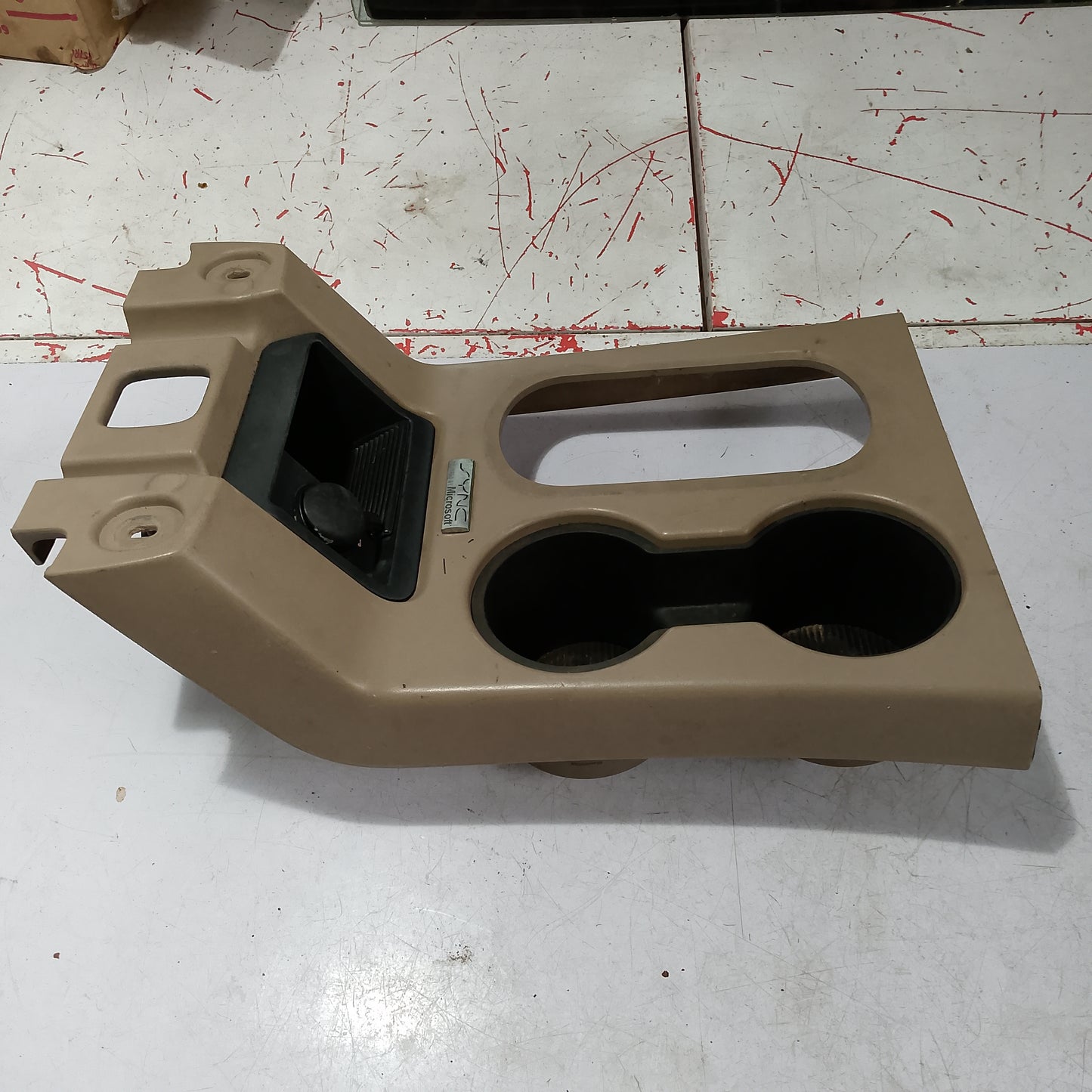 Center Console Cup Holder Trim Panel and Power Outlet | Explorer