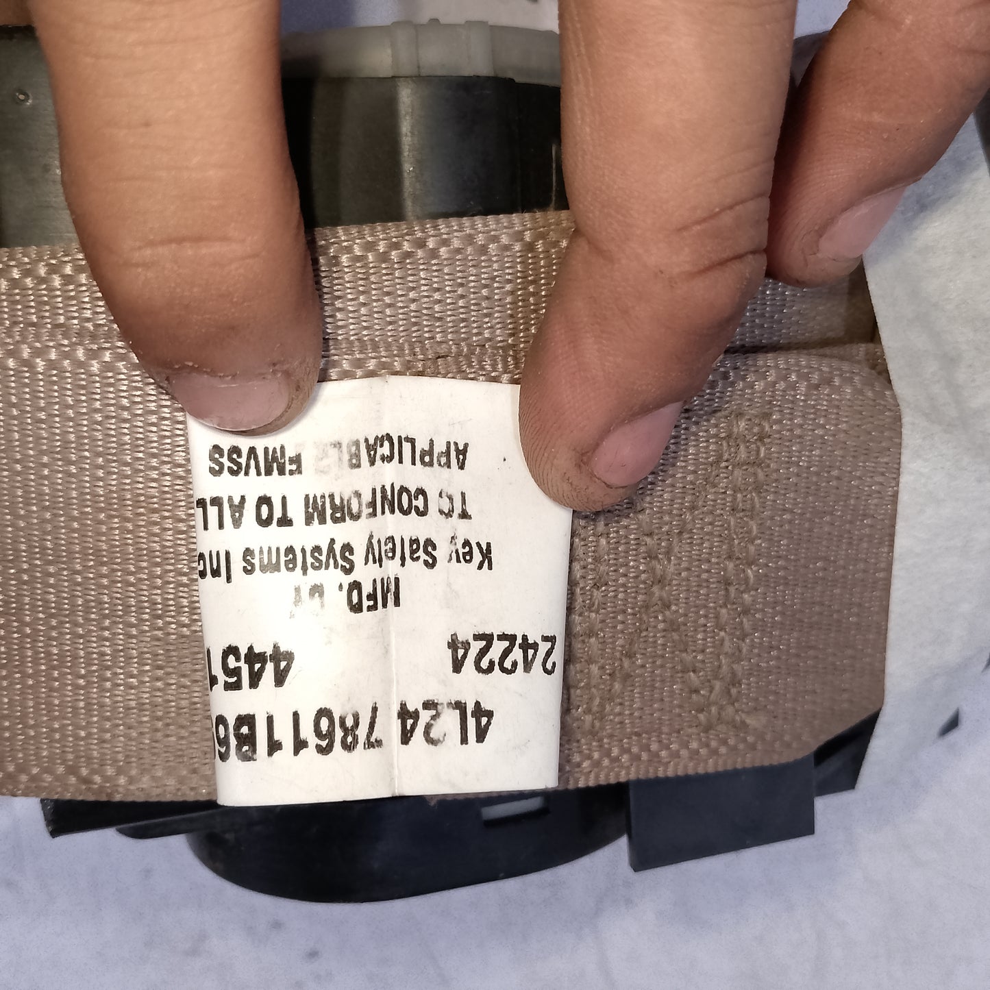 Seatbelt R D S Ford Fiesta 1.5