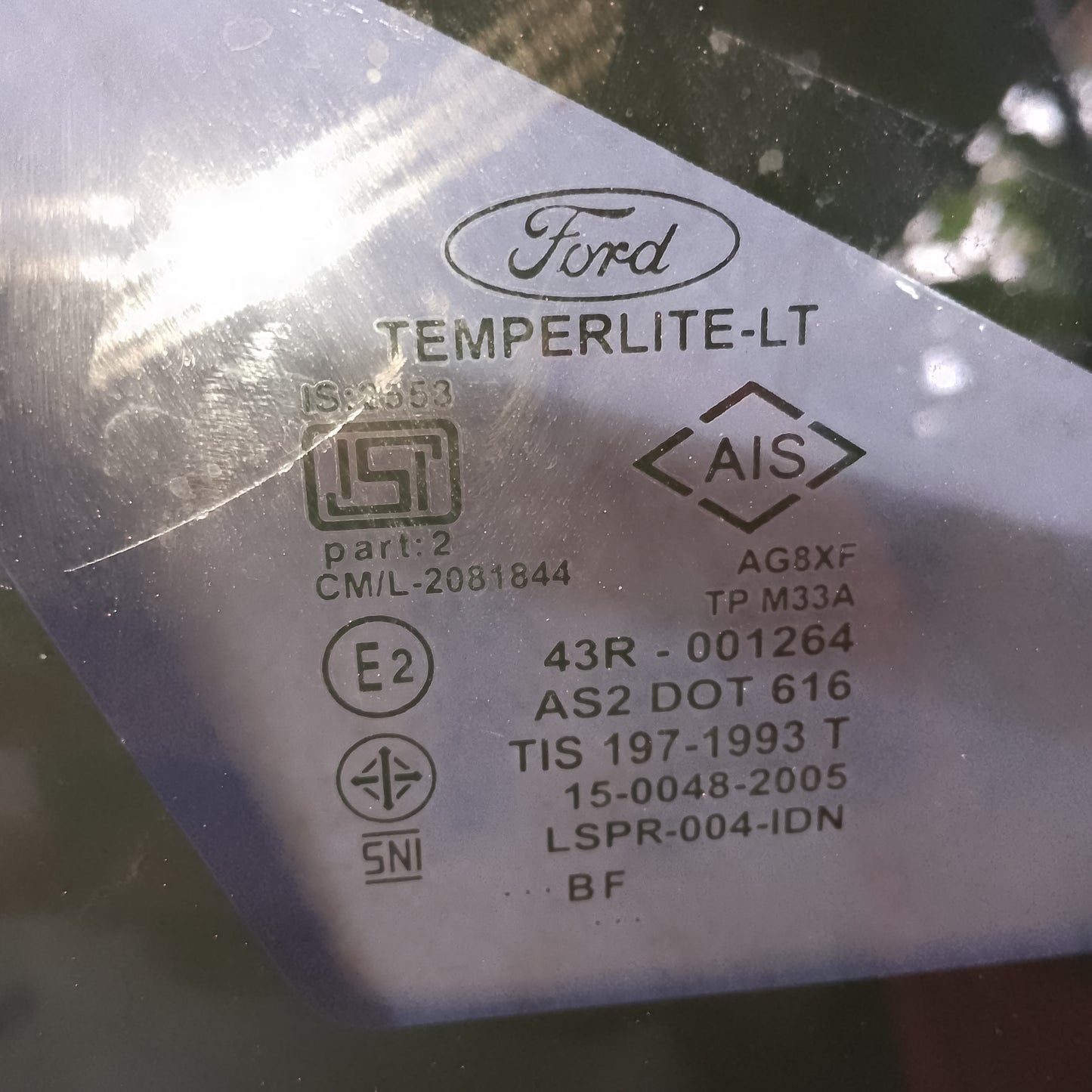 Quarter Glass P S Ford EcoSport