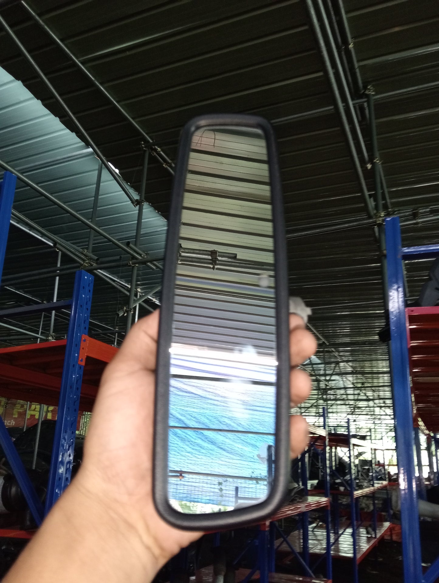 Ford Focus Red/Rear View Mirror