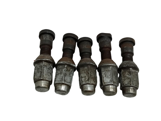 Ford Explorer 2005 Eddie Bauer 5-piece Stud Nut Set Good Condition GENUINE ORIGINAL SURPLUS