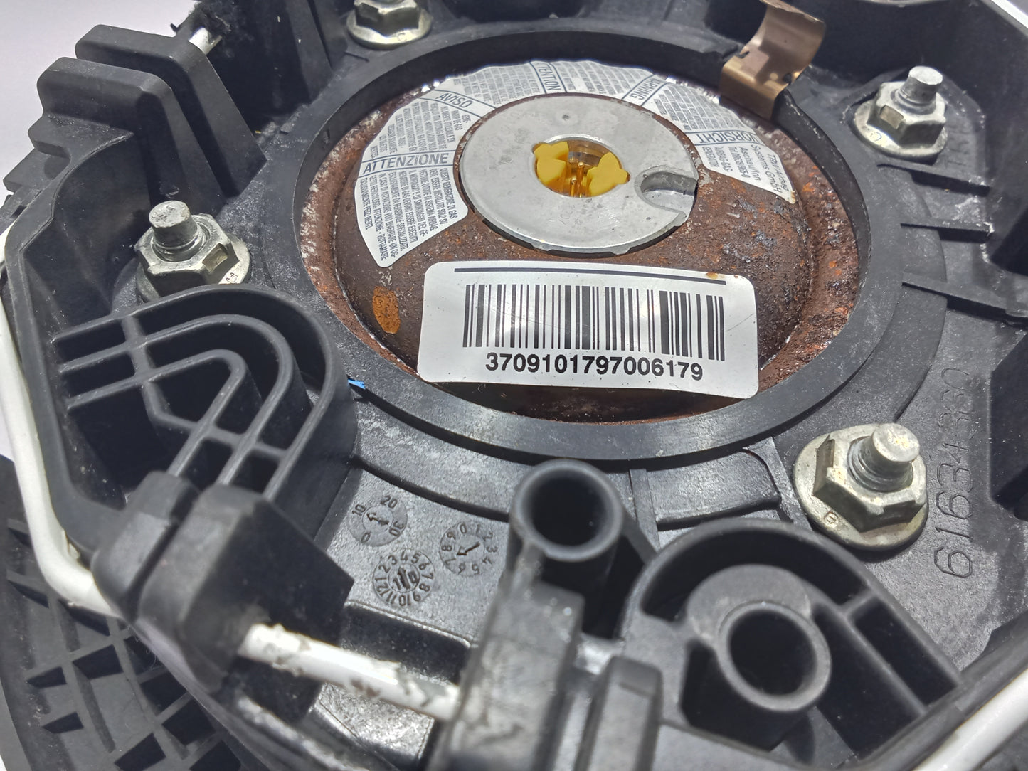 Ford Focus 2.0 2007 4M51 A042886 DG 3ZHE EBOD264180130 ZA Steering Wheel Air Bag GENUINE ORIGINAL SURPLUS