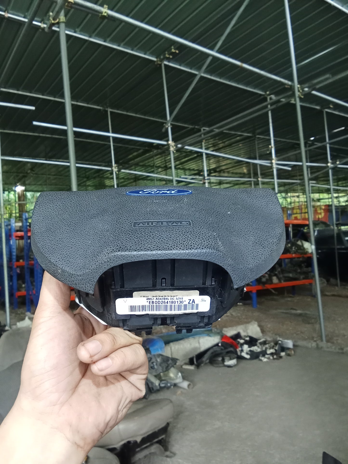 Ford Focus 2.0 2007 4M51 A042886 DG 3ZHE EBOD264180130 ZA Steering Wheel Air Bag GENUINE ORIGINAL SURPLUS