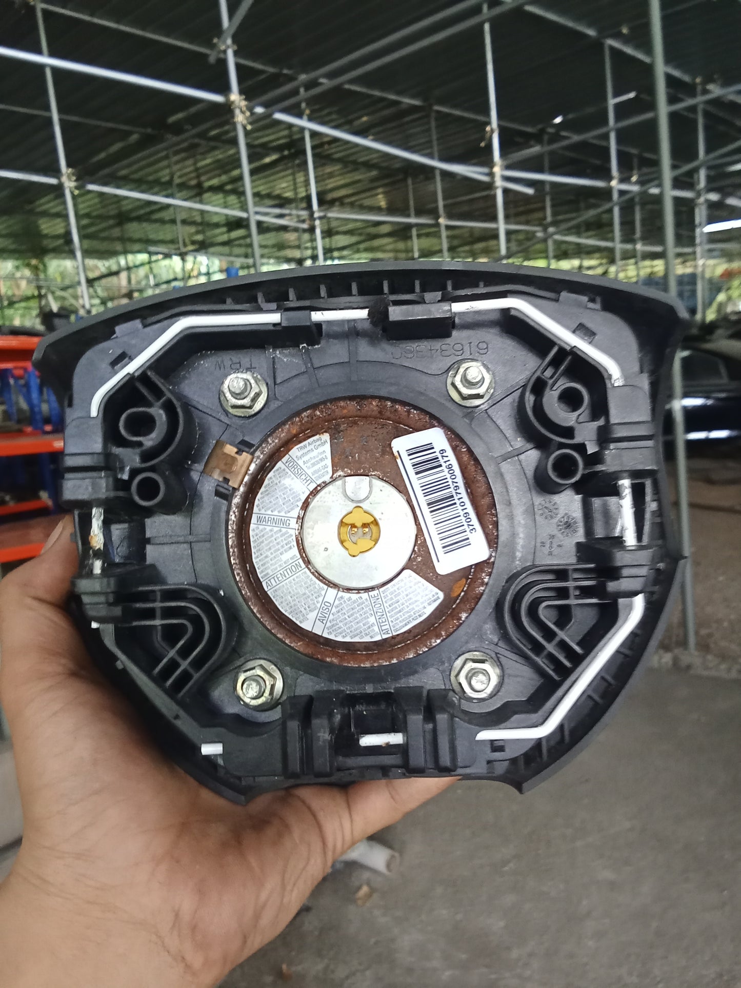 Ford Focus 2.0 2007 4M51 A042886 DG 3ZHE EBOD264180130 ZA Steering Wheel Air Bag GENUINE ORIGINAL SURPLUS