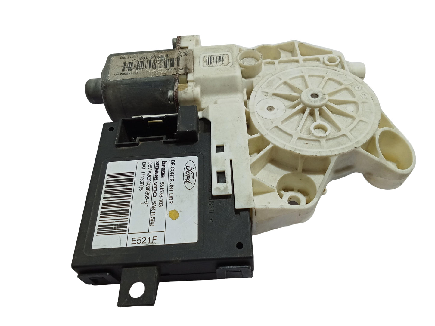 Ford Focus 2.0 2007 - 2014 DR CONTR UNT L/RR 981536-103 5VVK11574J E521F Rear Driver Side Power Window Motor GENUINE ORIGINAL SURPLUS