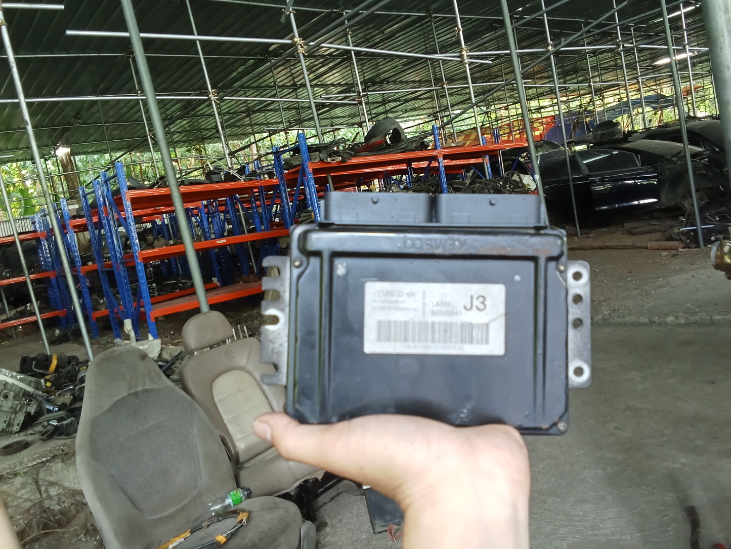 Chevrolet Optra 1.6 2003 1ASM 96398931 J3 J3K0126131950932 Engine Computer Box GENUINE ORIGINAL SURPLUS