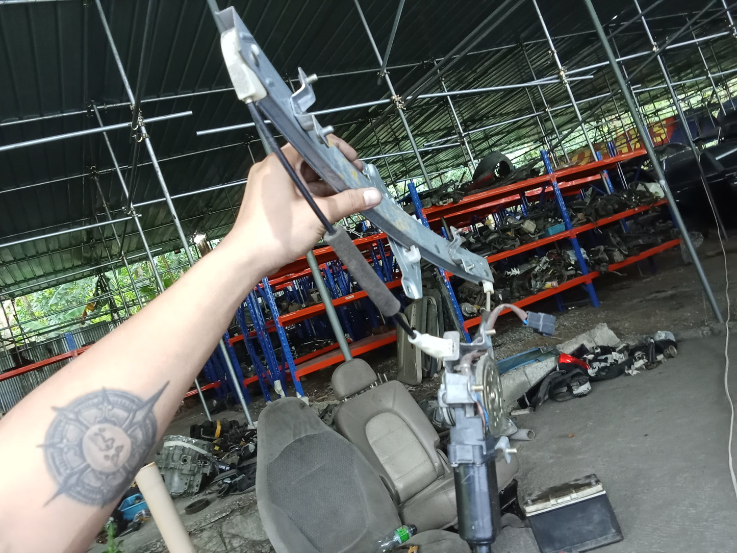 Chevrolet Optra 1.6 2003 Rear Passenger Side Power Window Mechanism GENUINE ORIGINAL SURPLUS