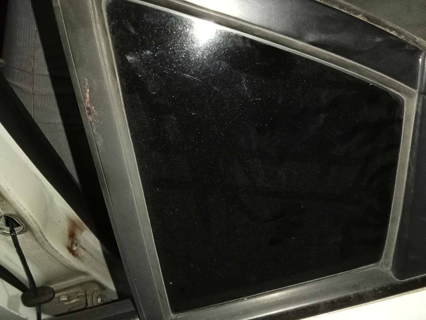 Accent Diesel 2010 Quarter Glass Rear Driver Side