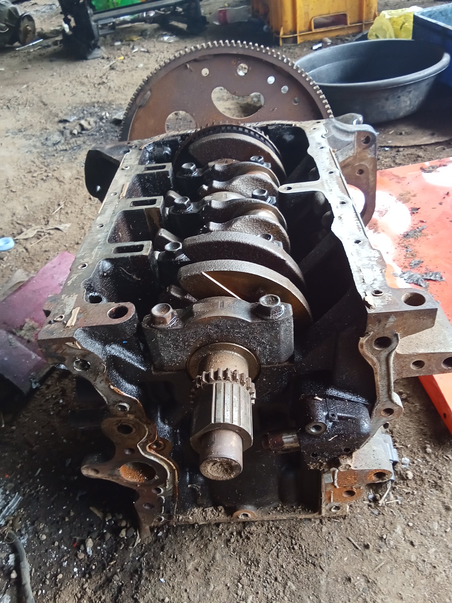 Chevrolet Spin 2015 Half block with segunyal Flywheel