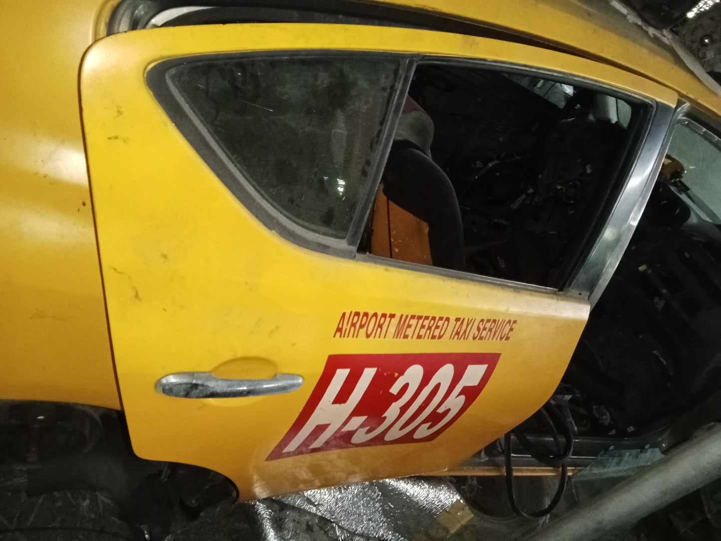 Nissan Almera Bare Door Shell Rear Passenger Side GENUINE ORIGINAL SURPLUS