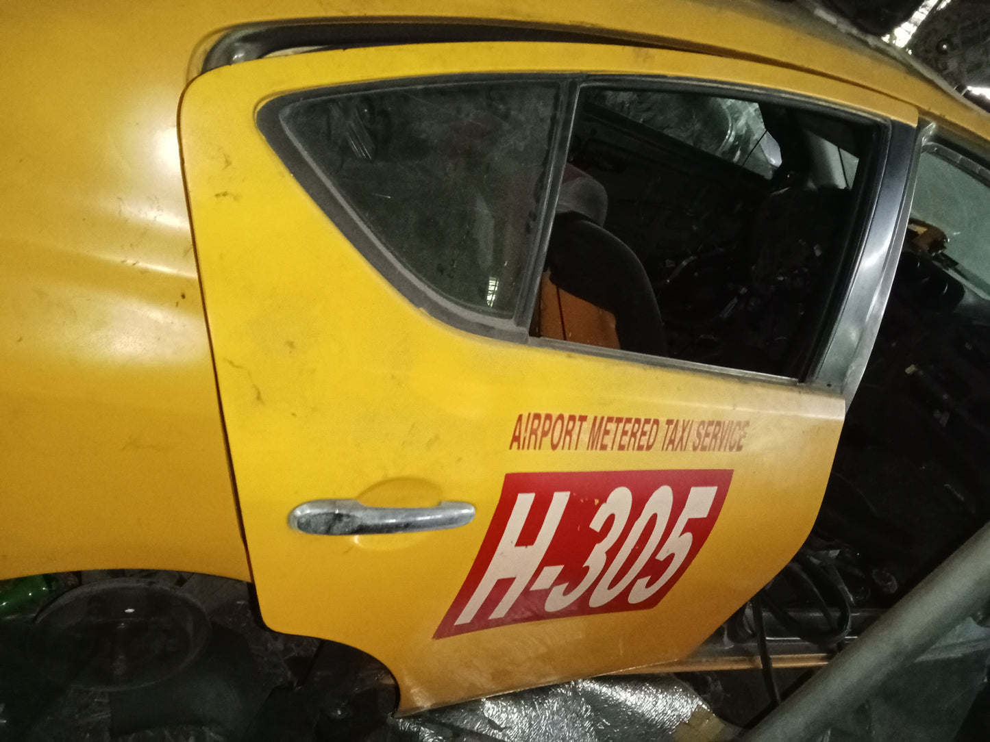 Nissan Almera Bare Door Shell Rear Passenger Side GENUINE ORIGINAL SURPLUS