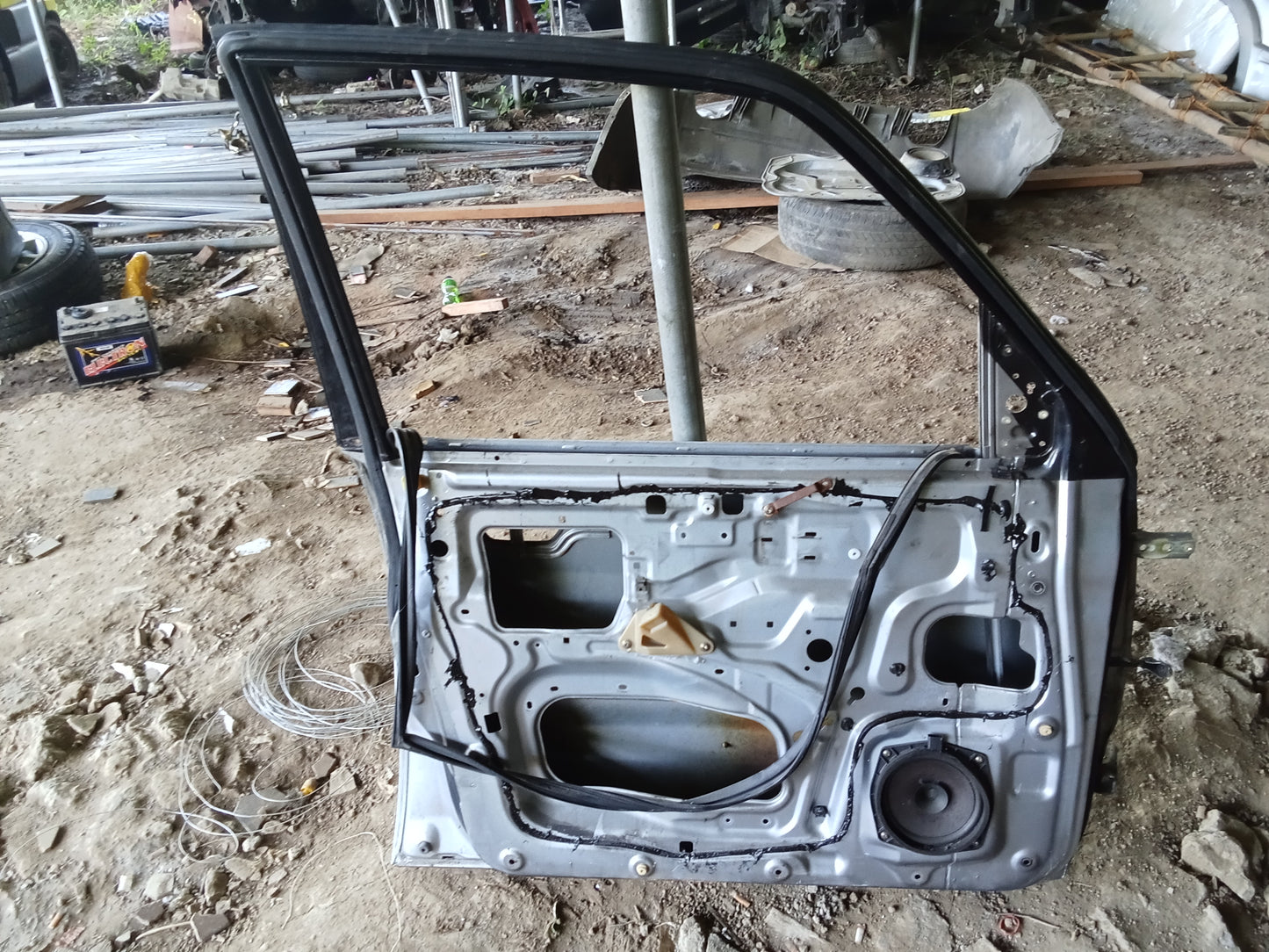 Pajero 3.6 V8 Bare Door Shell Front Driver Side GENUINE ORIGINAL SURPLUS