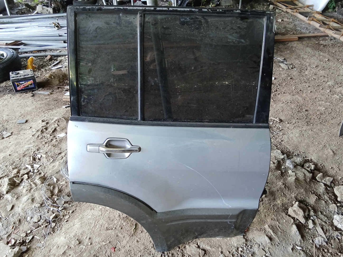 Pajero 3.6 V8 Bare Door Shell Rear Passenger Side GENUINE ORIGINAL SURPLUS