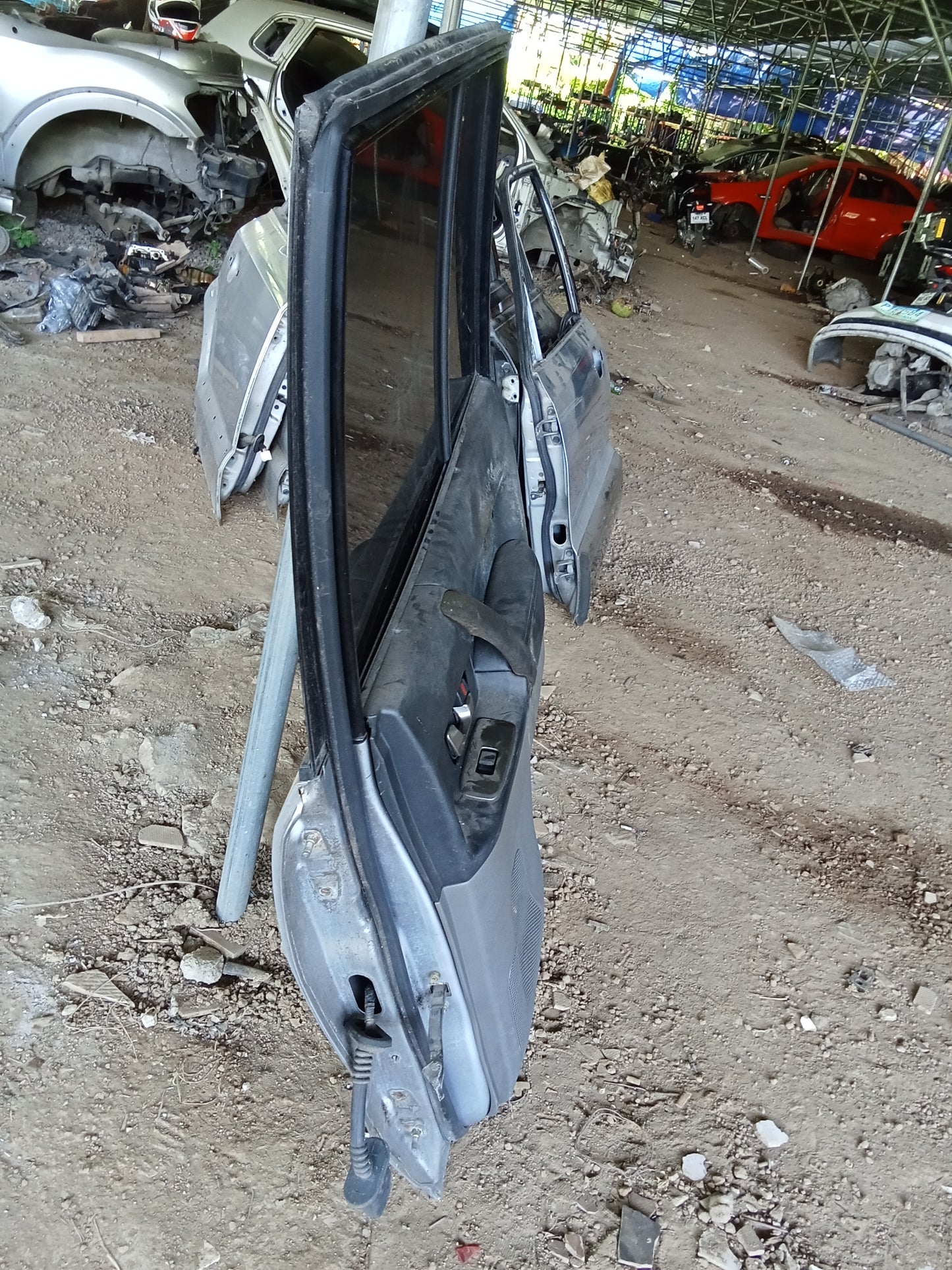 Pajero 3.6 V8 Bare Door Shell Rear Passenger Side GENUINE ORIGINAL SURPLUS