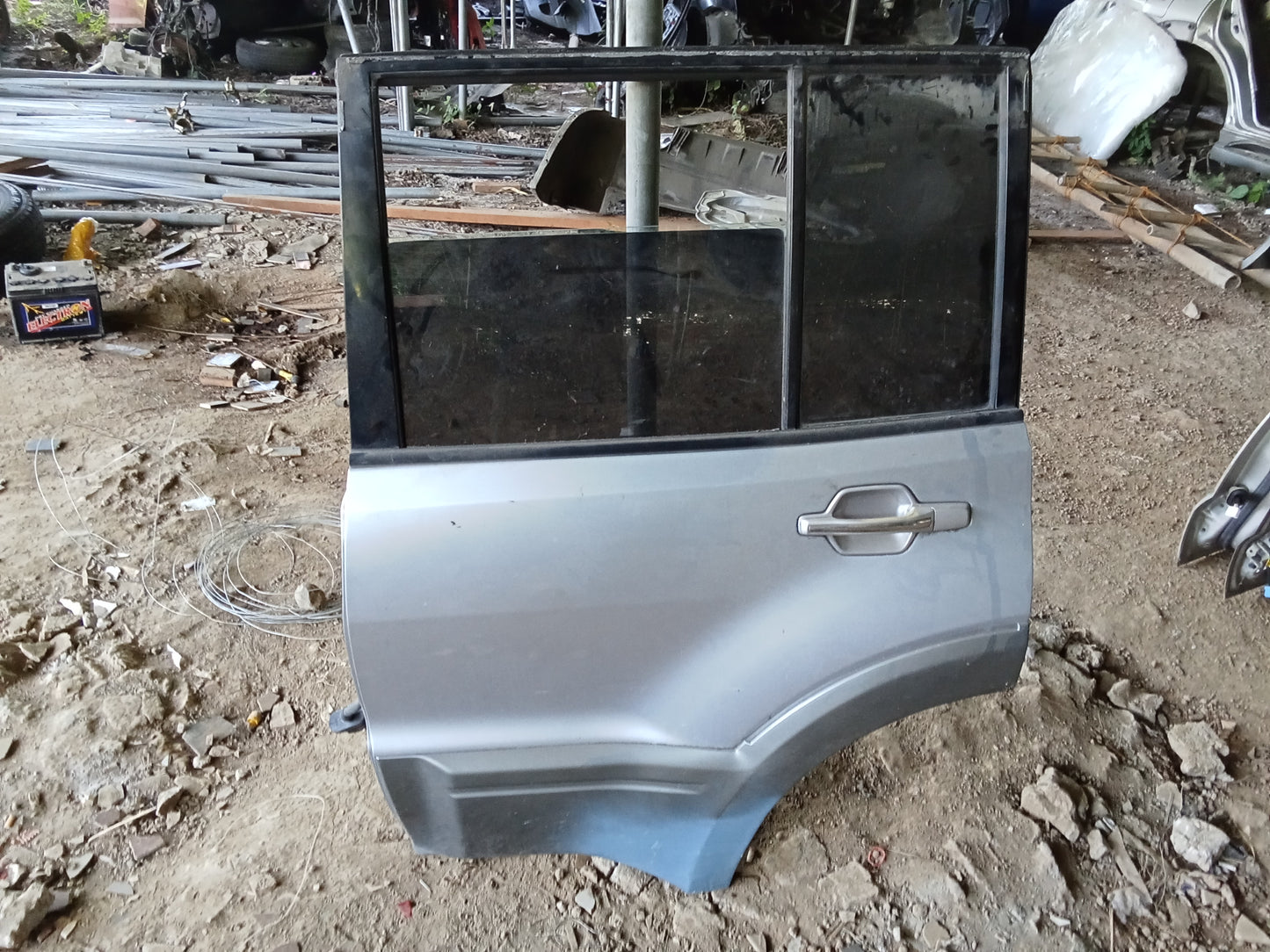 Pajero 3.6 V8 Bare Door Shell Rear Driver Side GENUINE ORIGINAL SURPLUS