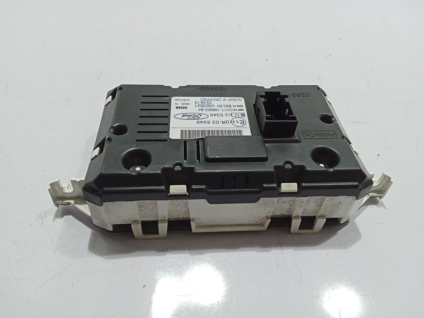 Ford Fiesta 1.0 Ecoboost Digital Clock GENUINE ORIGINAL SURPLUS