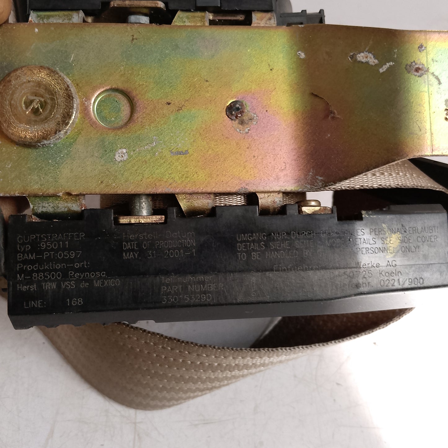 Seatbelt Assy F/P/S | Expedition