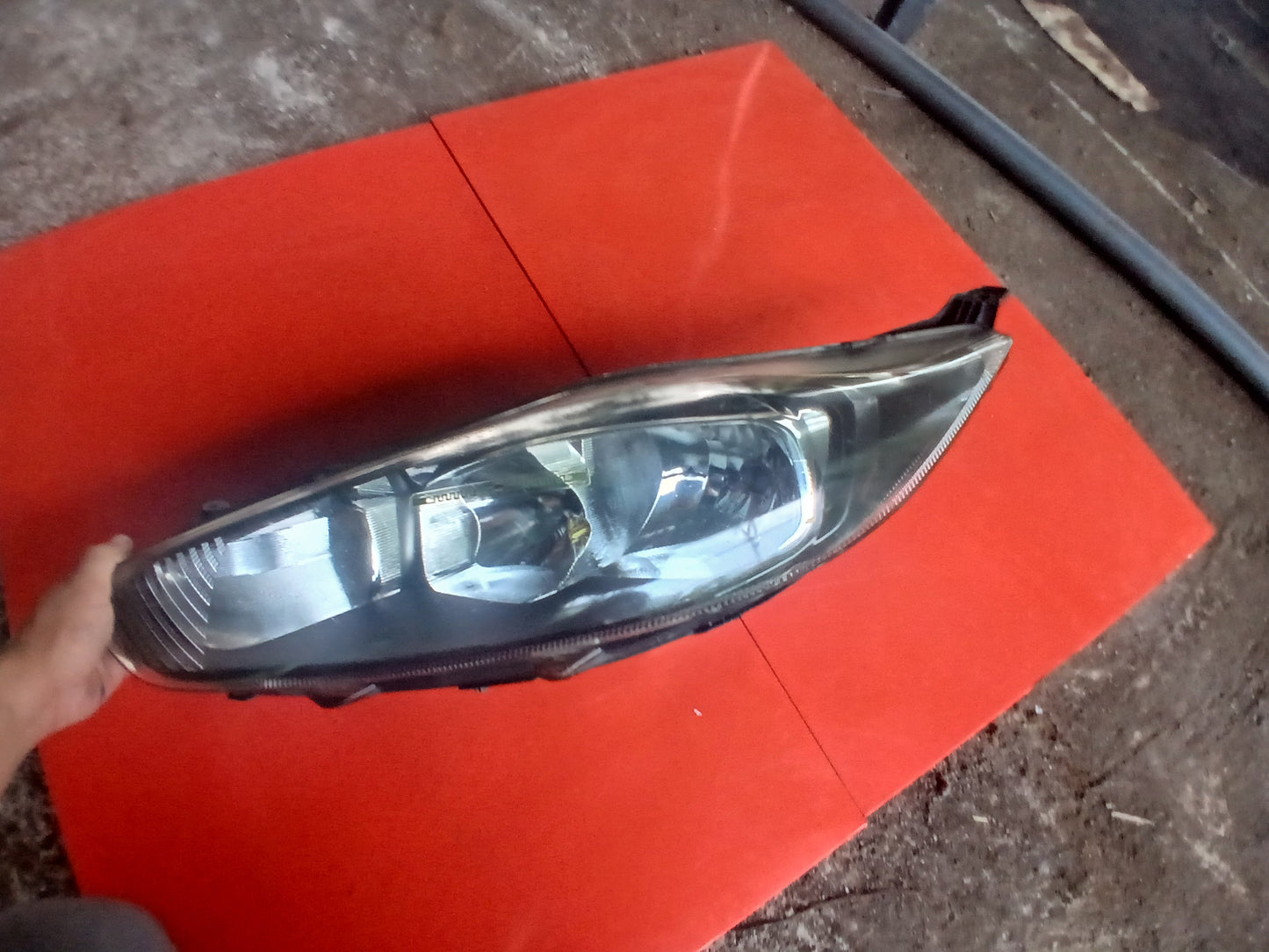 Ford Fiesta Headlight Smoked Type  Driver Side ( with issue )
