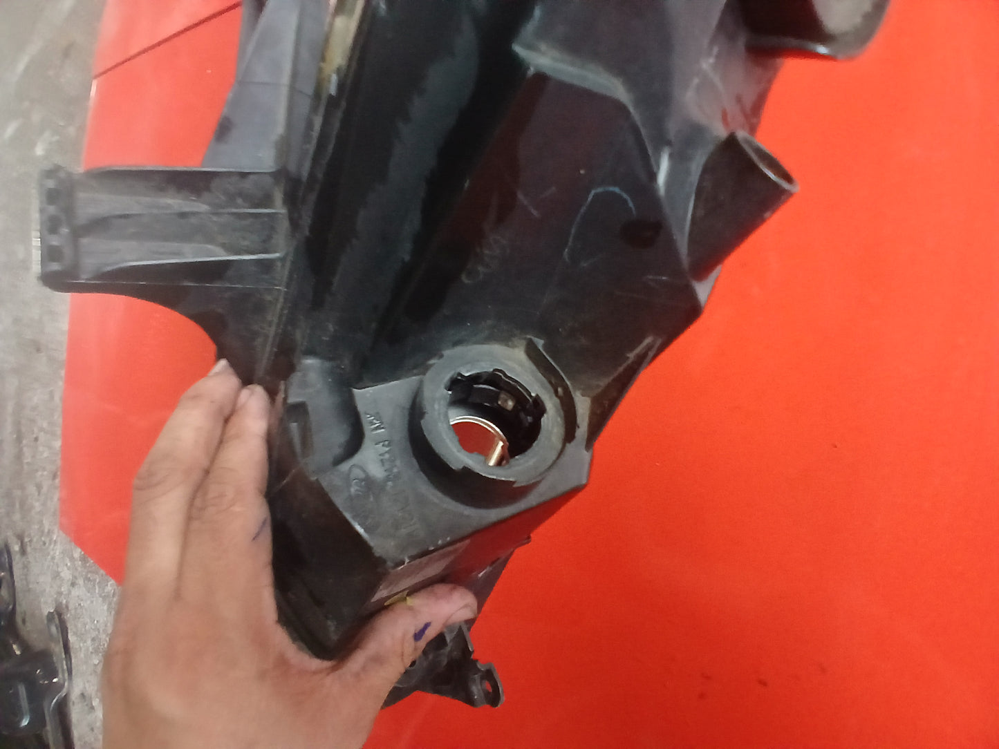 Ford Fiesta Headlight Smoked Type  Driver Side ( with issue )