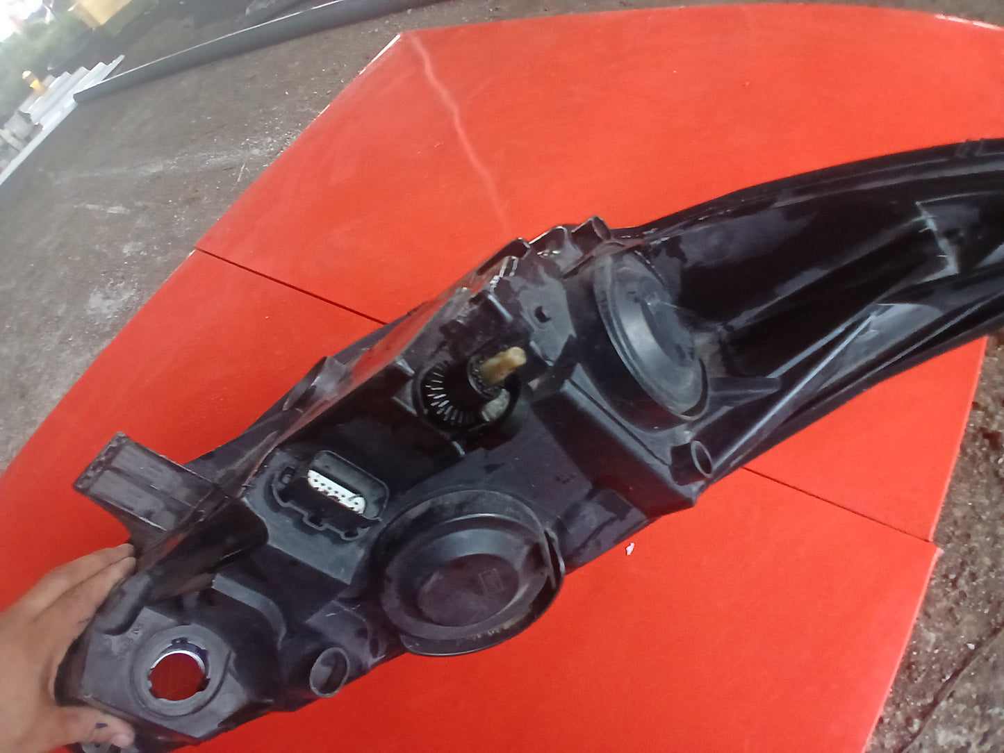 Ford Fiesta Headlight Smoked Type  Driver Side ( with issue )