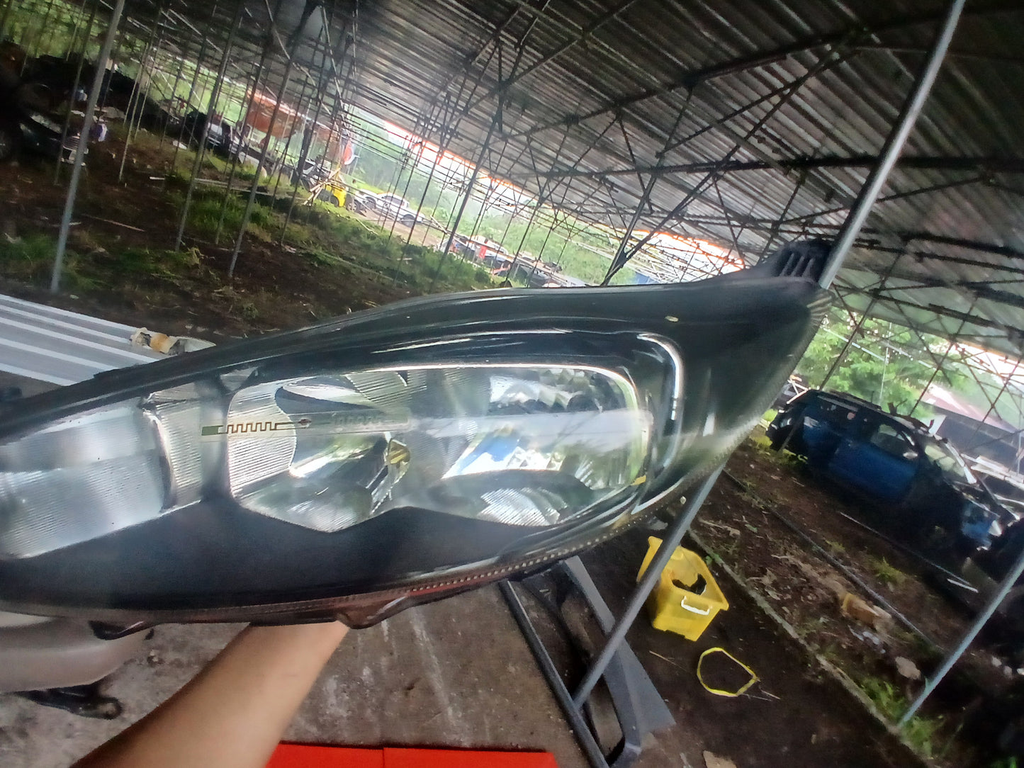Ford Fiesta Headlight Smoked Type  Driver Side ( with issue )