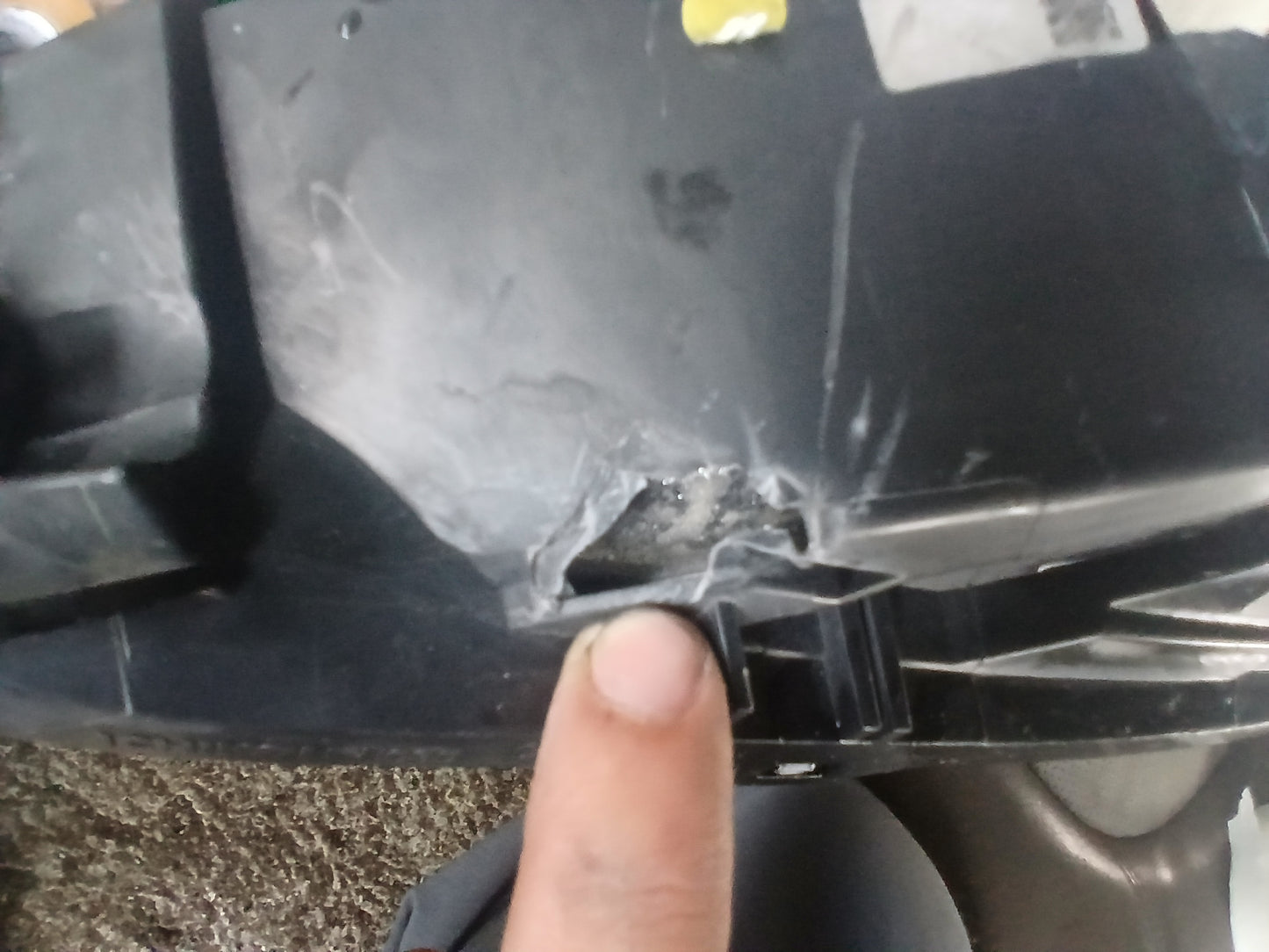 Ford Fiesta Headlight Smoked Type  Driver Side ( with issue )