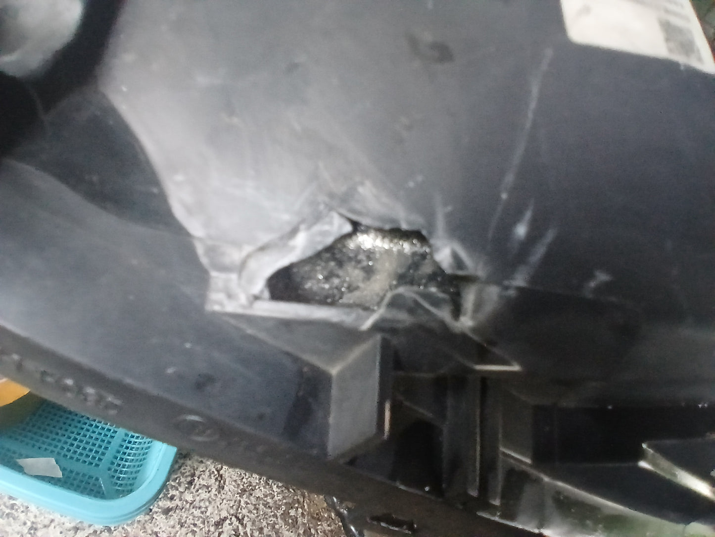Ford Fiesta Headlight Smoked Type  Driver Side ( with issue )