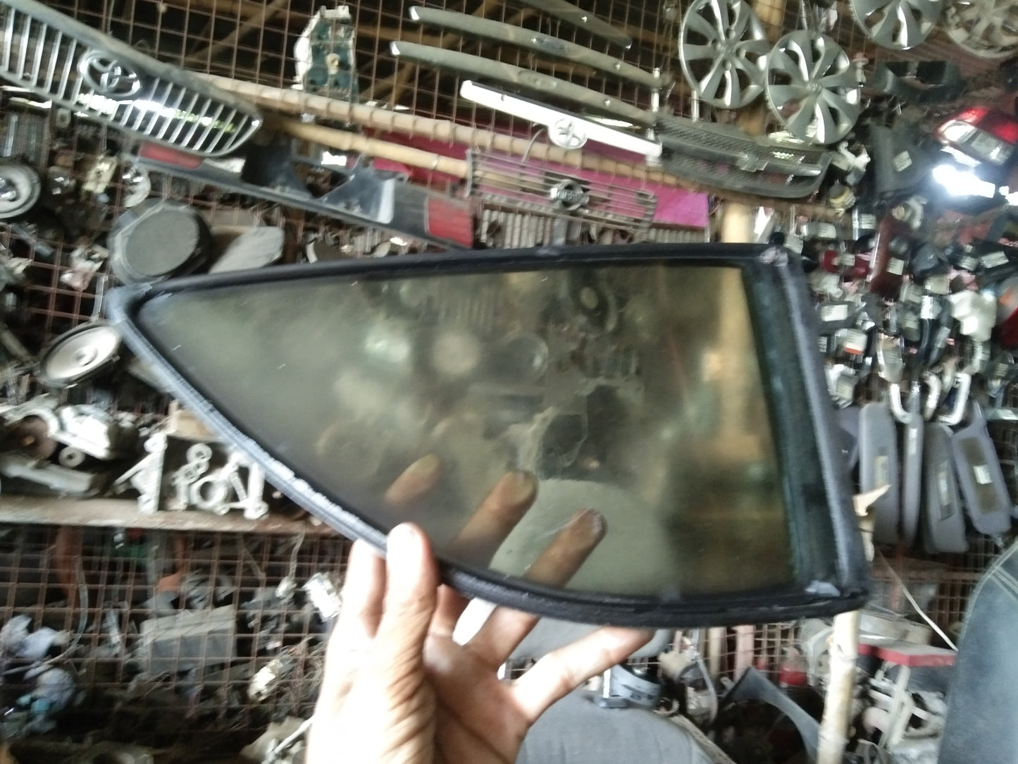 Honda City Quarter Glass Passenger Side