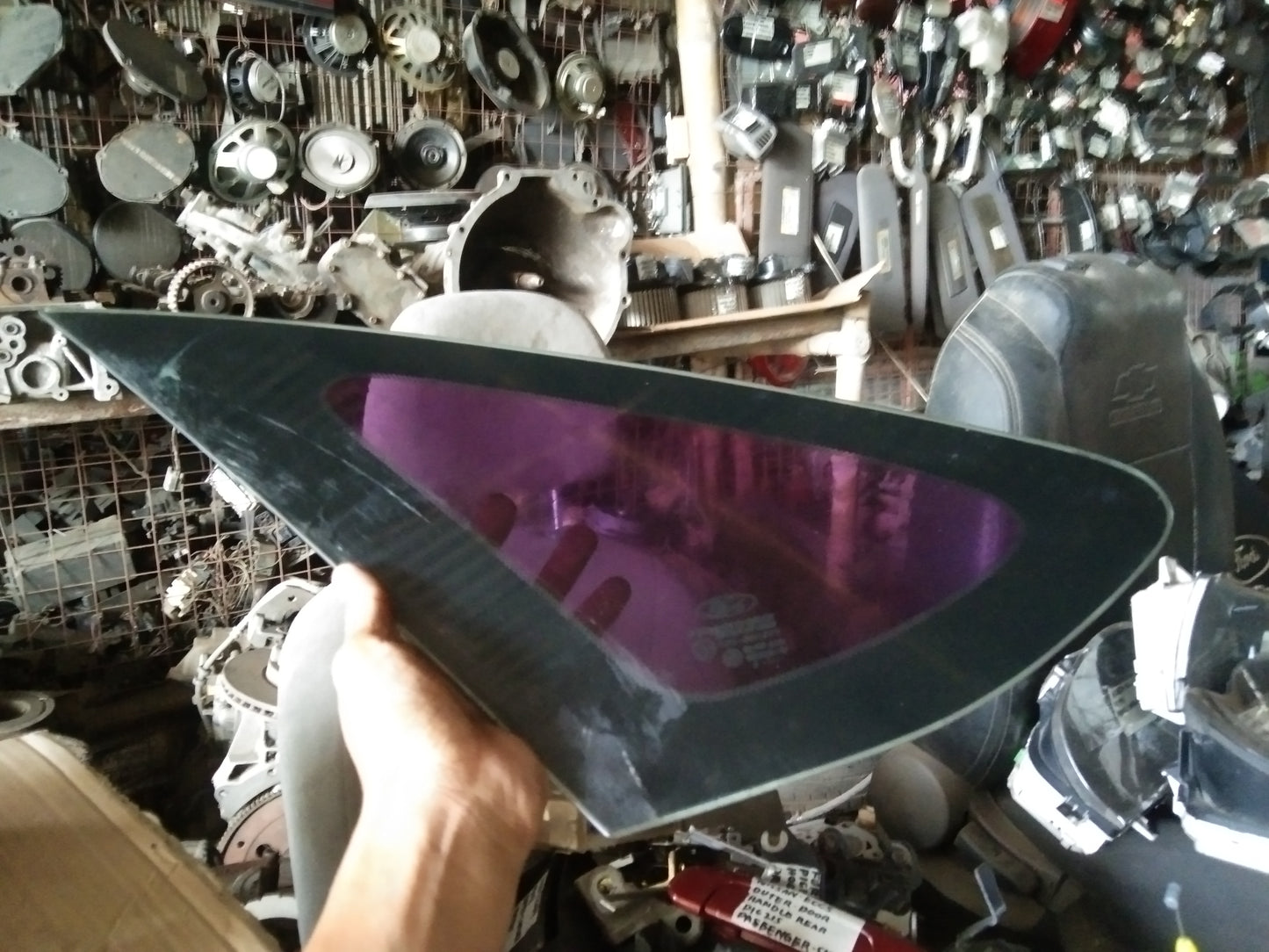 Mazda Tribute Quarter Glass Driver Side