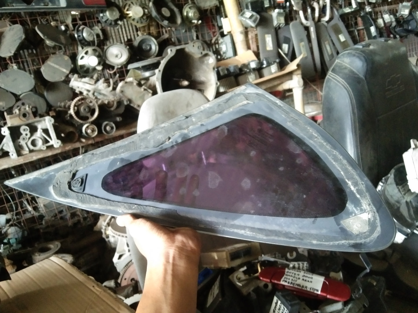 Mazda Tribute Quarter Glass Driver Side