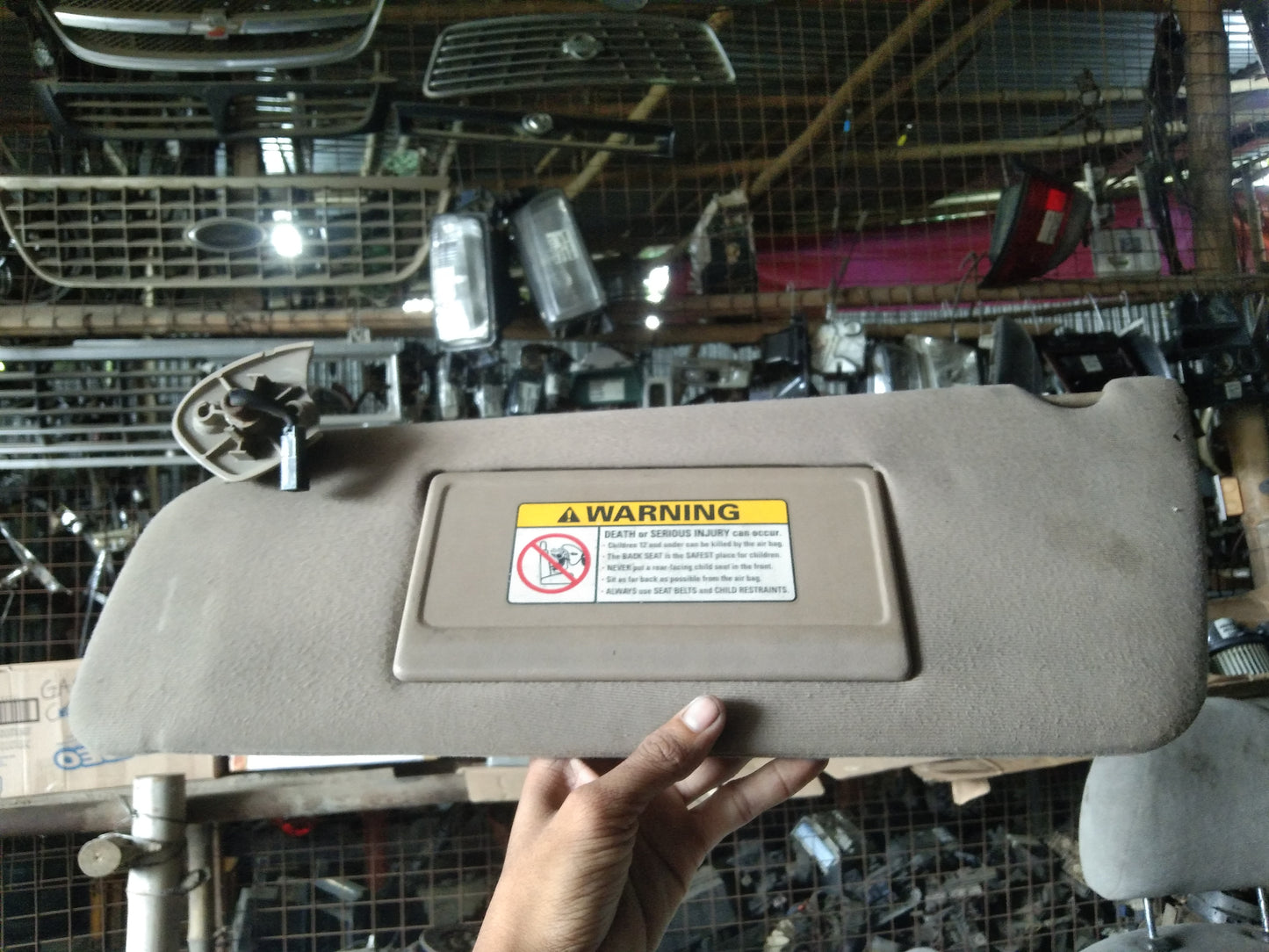 Expedition Sun Visor Passenger Side