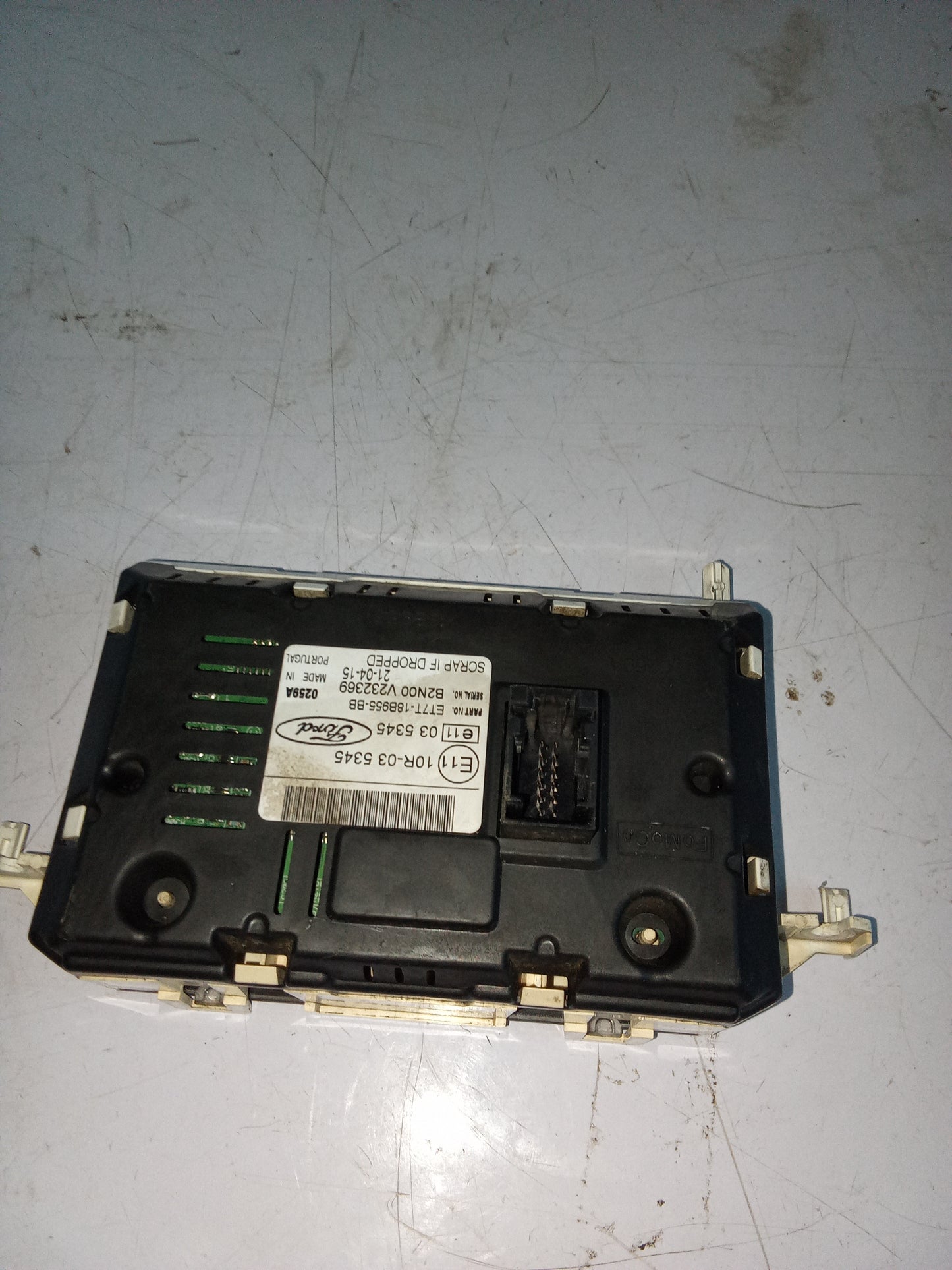 Digital Clock | Ford Fiesta 1.5