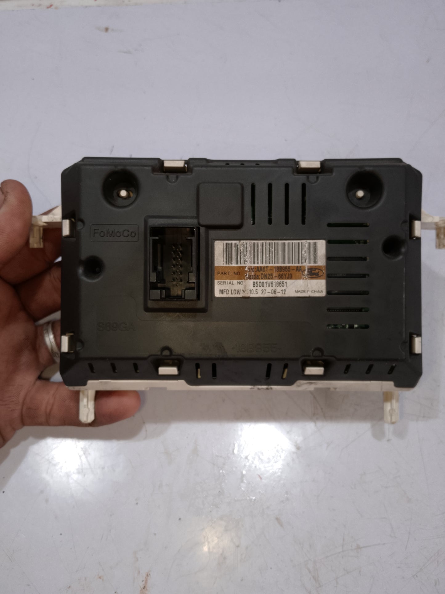 Digital Clock | Ford Fiesta 1.4