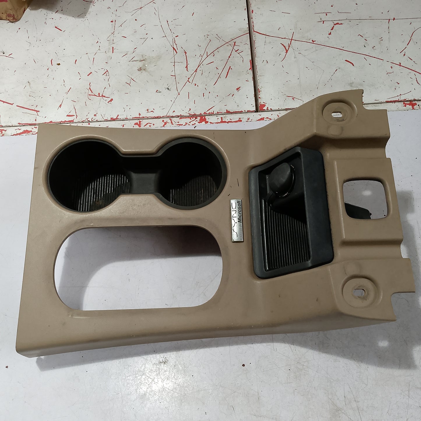 Center Console Cup Holder Trim Panel and Power Outlet | Explorer