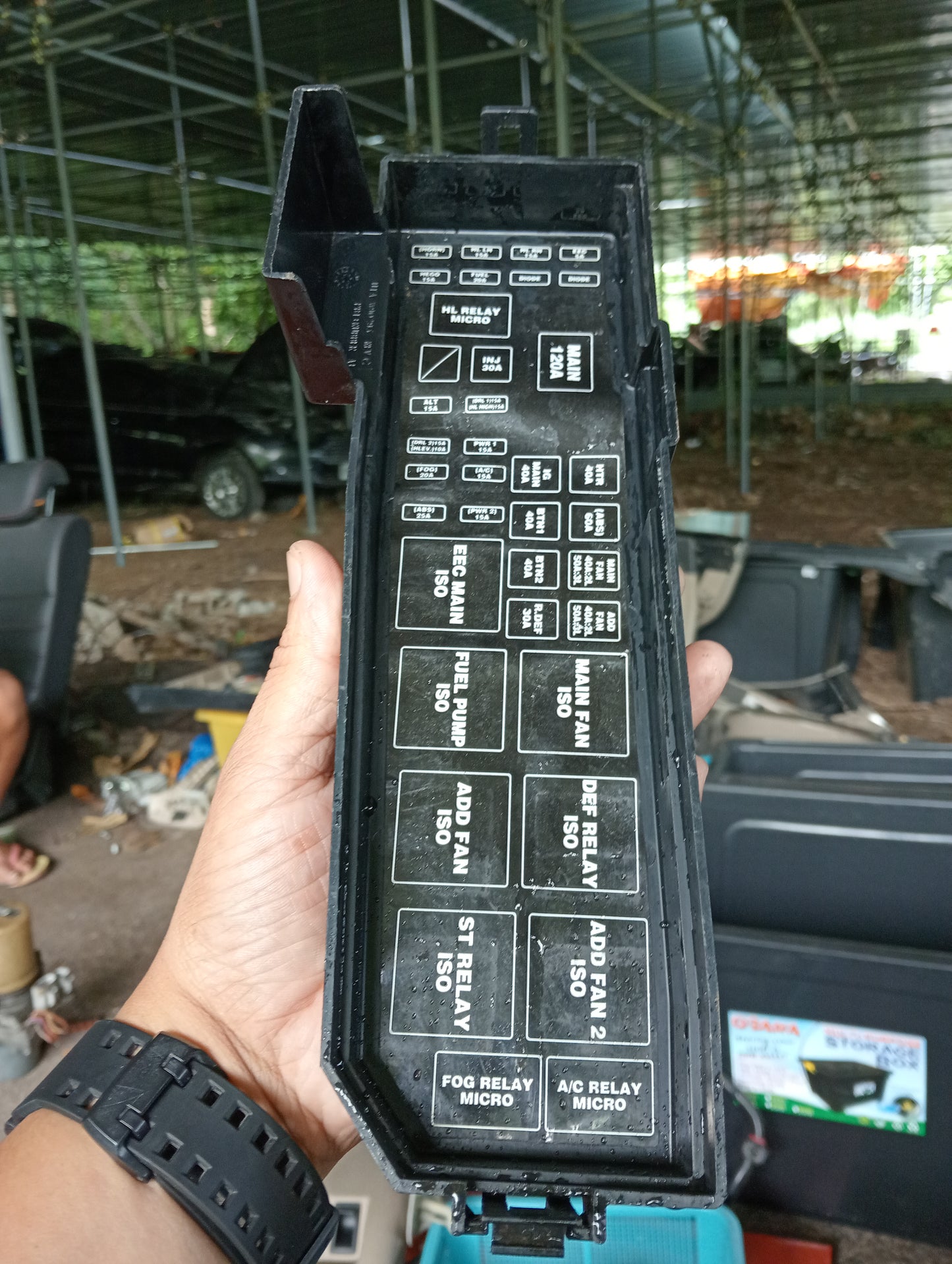 Ford Escape | 2.3 | Fuse Box Cover