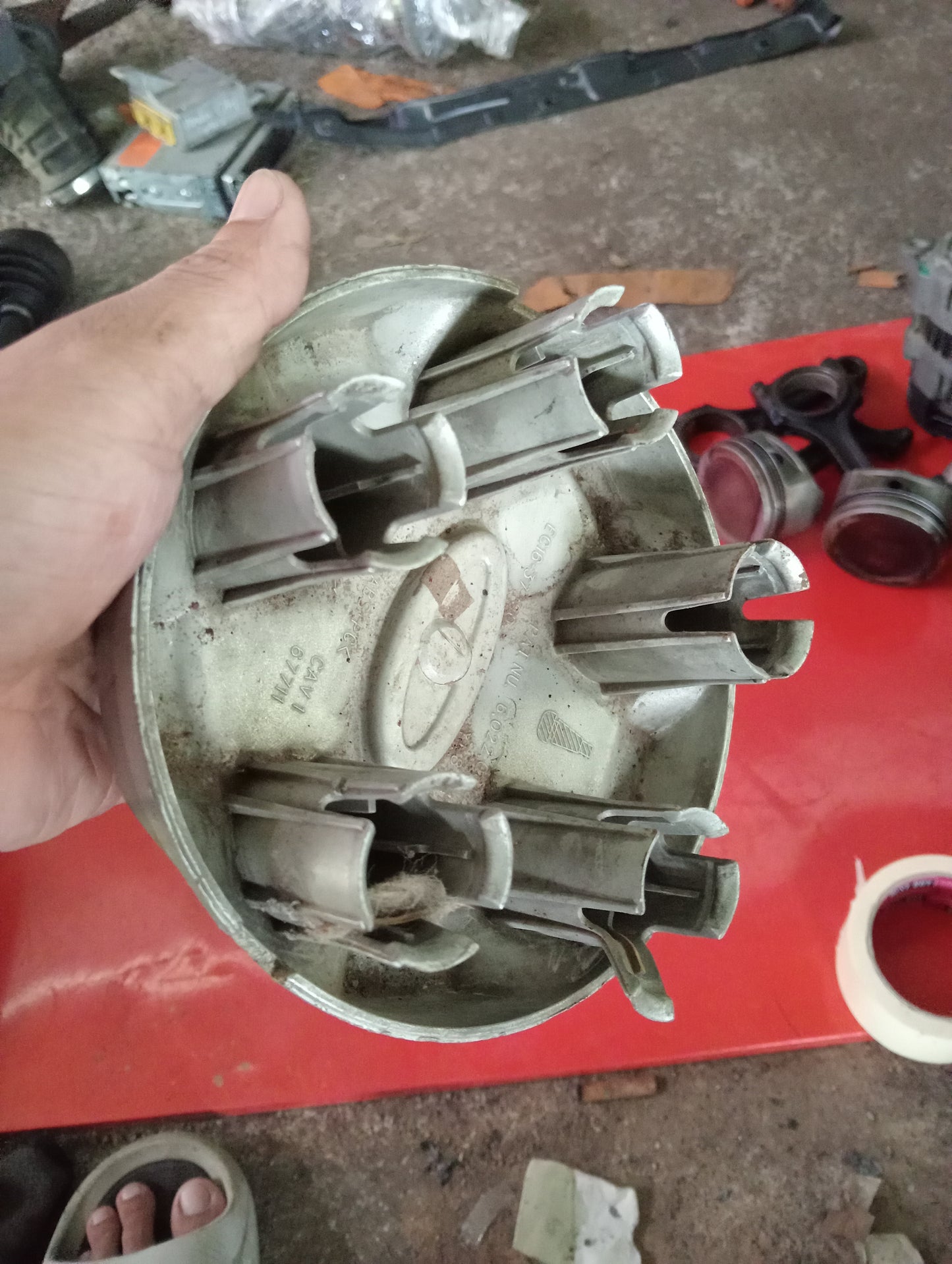 Ford Escape 2.0 2001 - 2004 EC16-37-190 YL 84-1A096-EB ABS+PC 1PC Wheel Cap GENUINE ORIGINAL SURPLUS