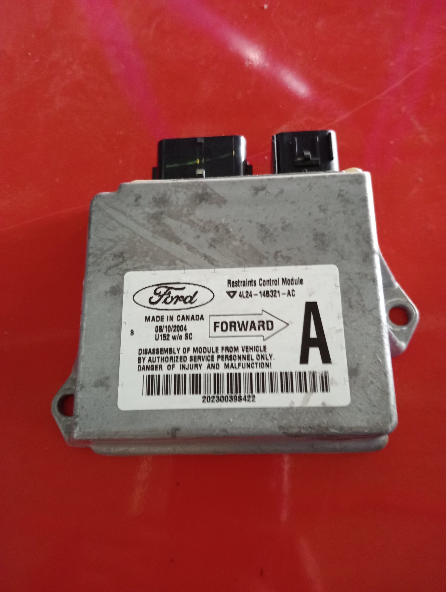 Ford Explorer | Eddie Bauer | Maroon | Airbag module