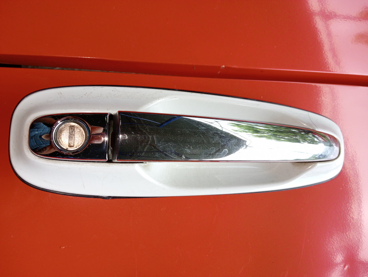 Optra 1.6 Outer Door Handle Driver Side