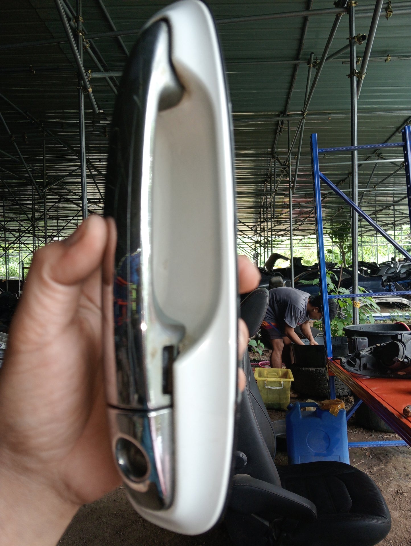 Optra 1.6 Outer Door Handle Driver Side
