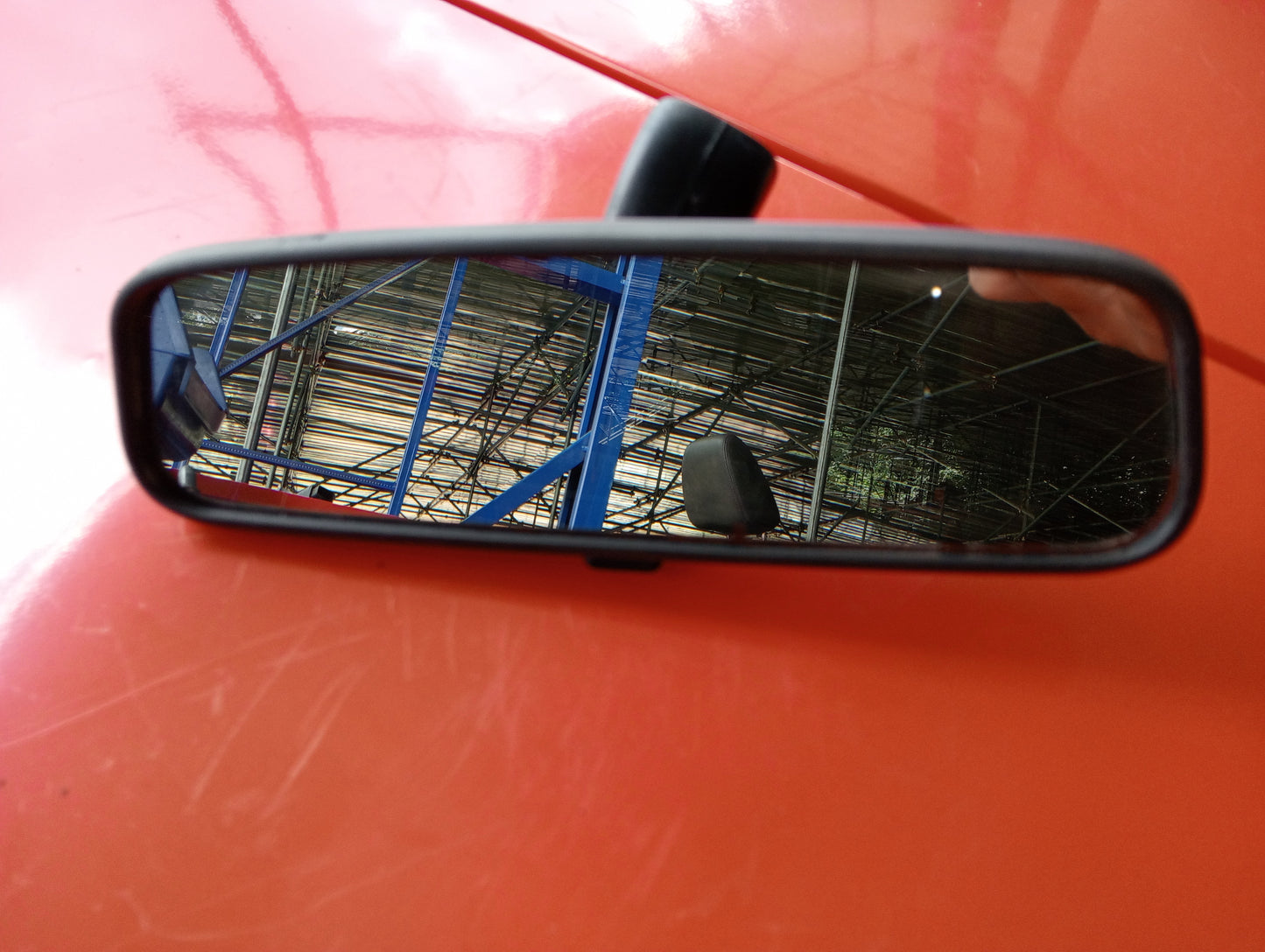 Optra 1.6 Rear Mirror View