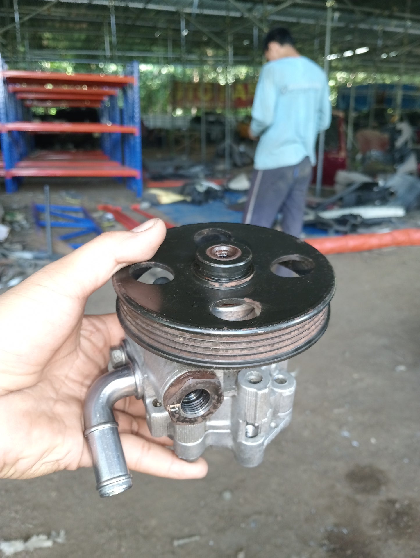 Spin Power Steering Pump