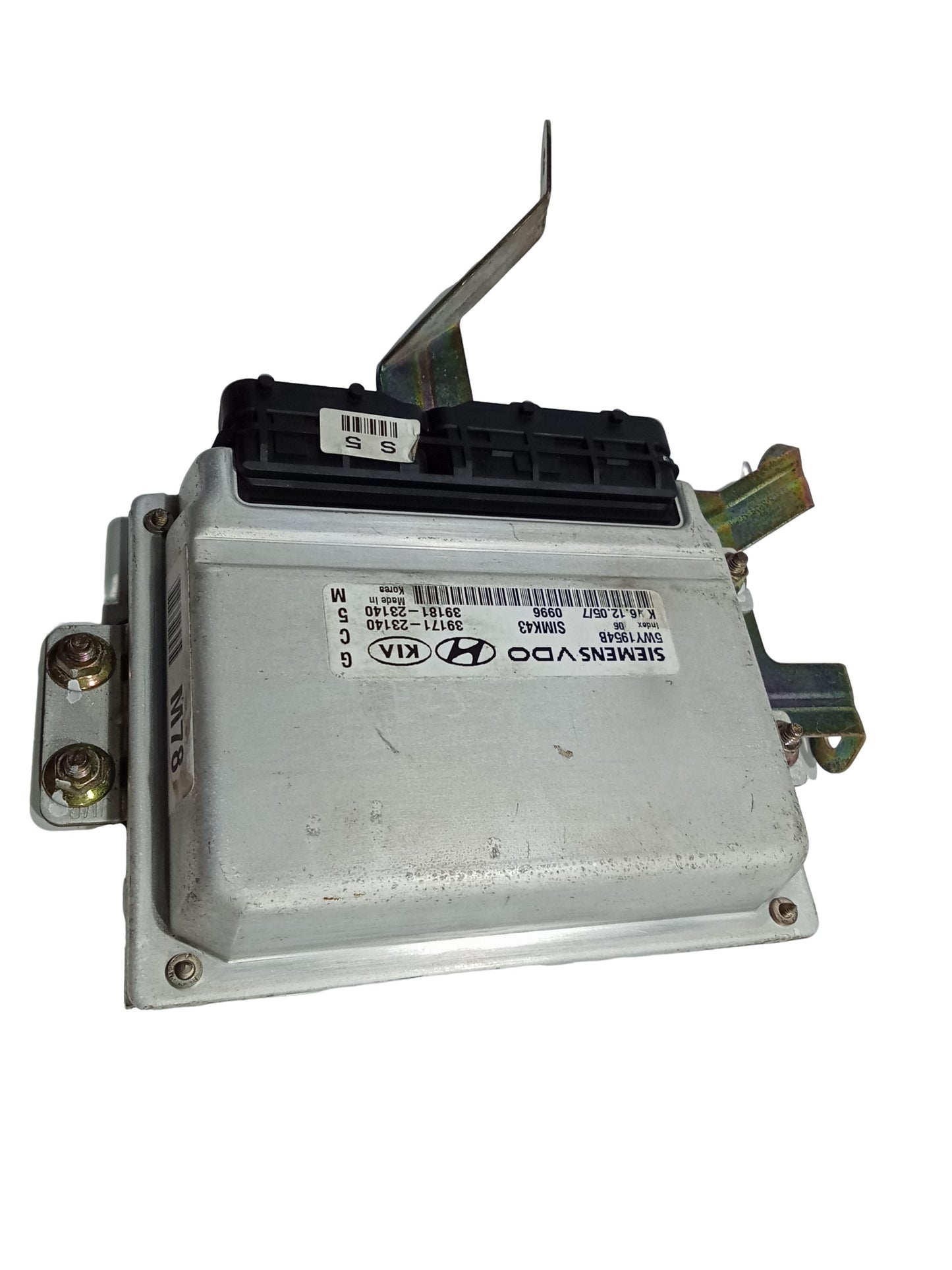Hyundai Tucson Gas 2005 SIEMENS VDO 5WY1954B SIMK43 Engine Computer Box (ECU) Good Condition GENUINE ORIGINAL SURPLUS