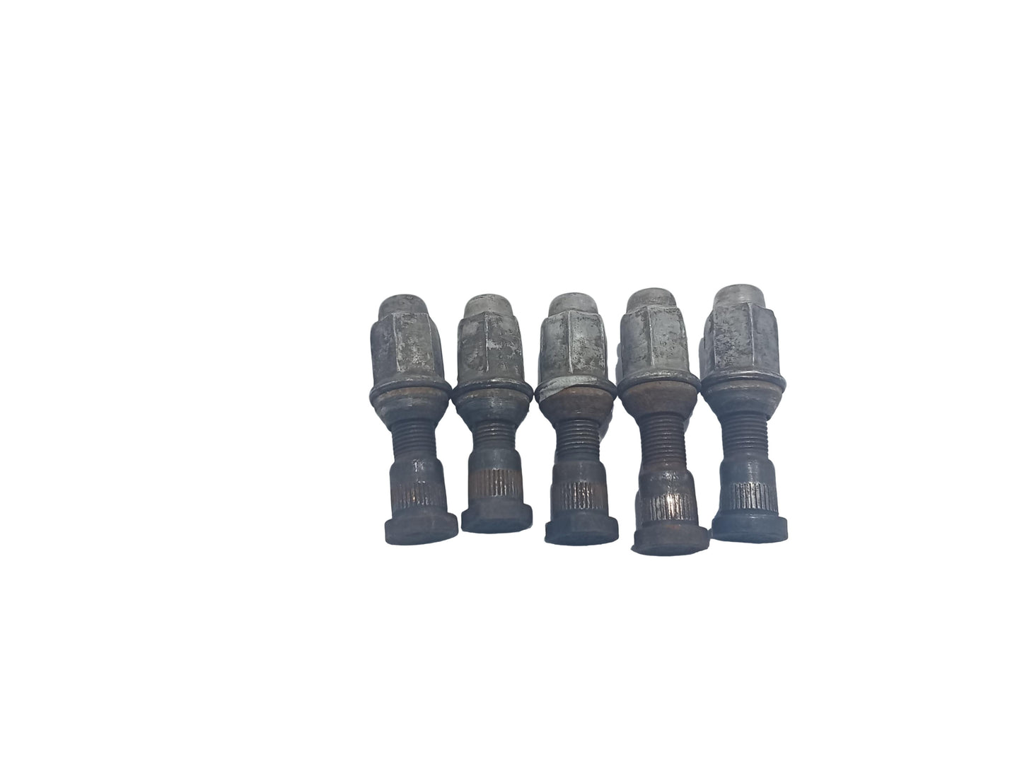 Ford Explorer 2005 Eddie Bauer 5-piece Stud Nut Set Good Condition GENUINE ORIGINAL SURPLUS