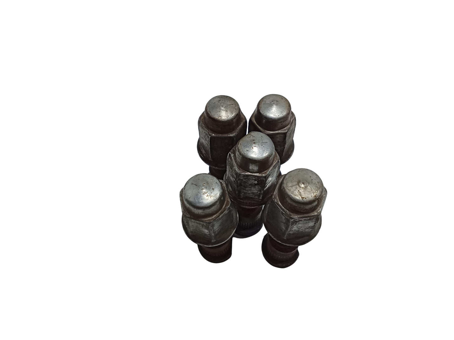 Ford Explorer 2005 Eddie Bauer 5-piece Stud Nut Set Good Condition GENUINE ORIGINAL SURPLUS