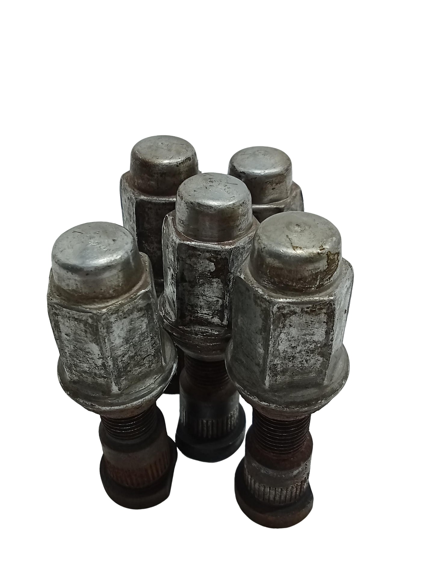 Ford Explorer 2005 Eddie Bauer 5-piece Stud Nut Set Good Condition GENUINE ORIGINAL SURPLUS