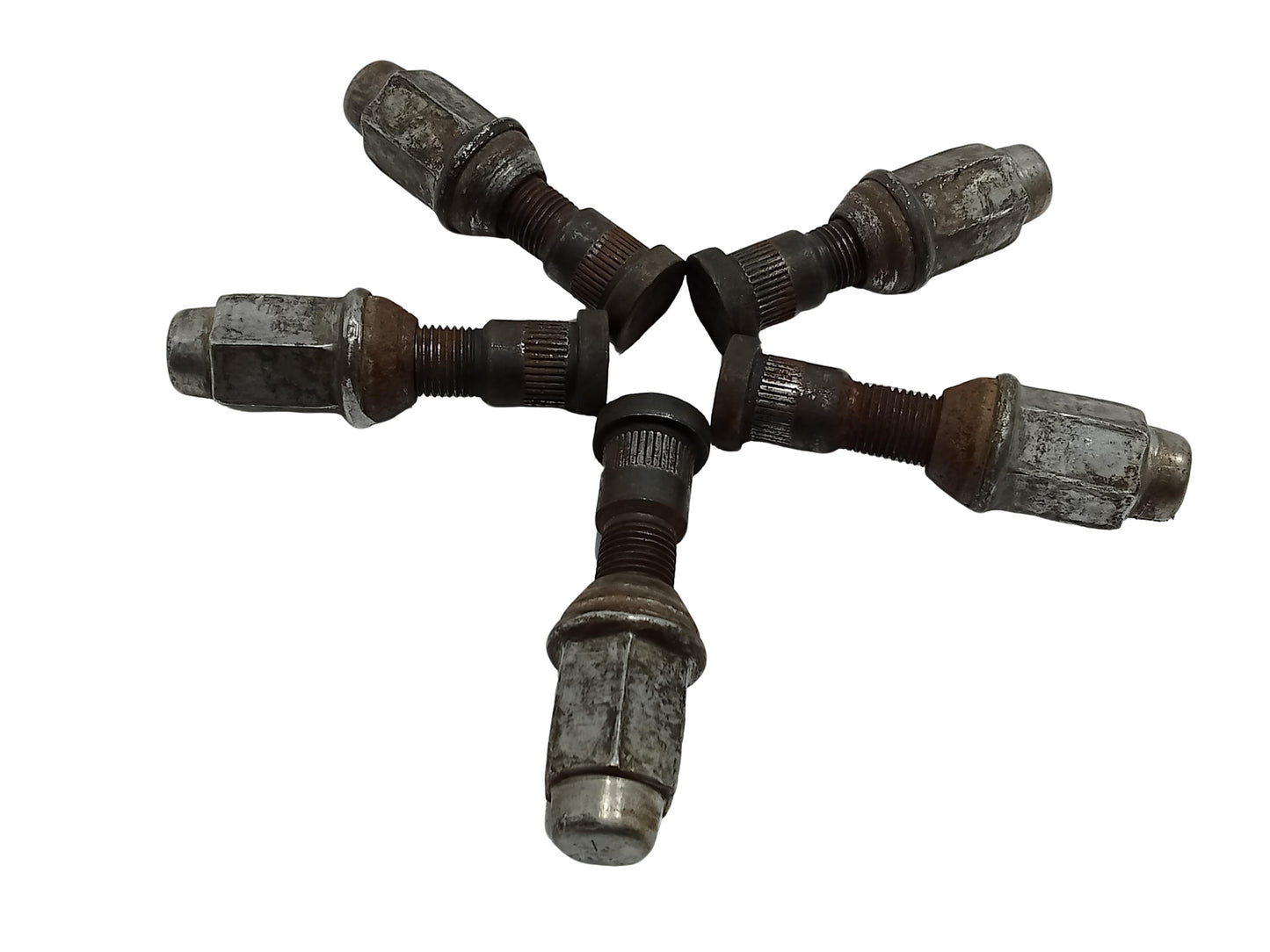 Ford Explorer 2005 Eddie Bauer 5-piece Stud Nut Set Good Condition GENUINE ORIGINAL SURPLUS